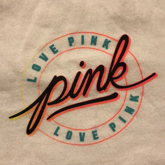 PINK Laced Back Campus Tee - Picture 2 of 4